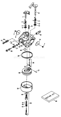 Part Location Diagram of 630735 Tecumseh Spring-positioning, Choke
